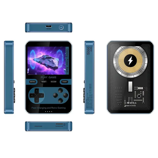 Consola Retro Portátil + Powerbank MagSafe | RetroPower™